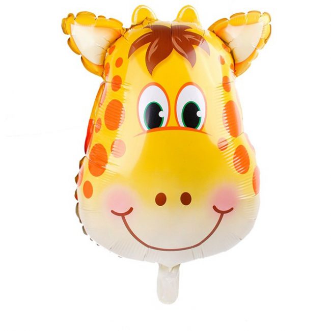 Jungle Folie Ballon Giraf