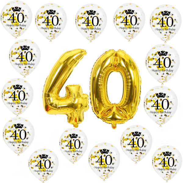 40 jaar verjaardag ballonnen
