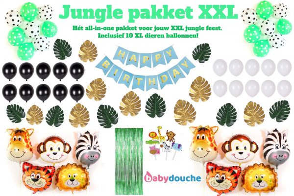 Jungle Verjaardag Versiering XXL