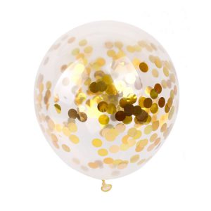 Gouden confetti ballonnen