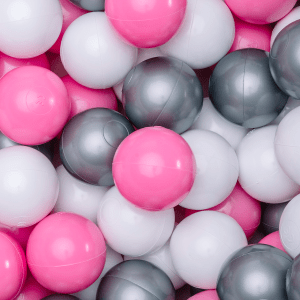 Roze ballenbak ballen